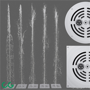 Pedestrian fountain Dry Deck KIT FPK-5000